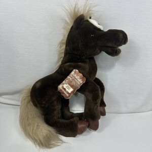Folkmanis Folktails Horse‎ Full Body Hand Puppet Brown Plush Toy NEW WITH TAGS